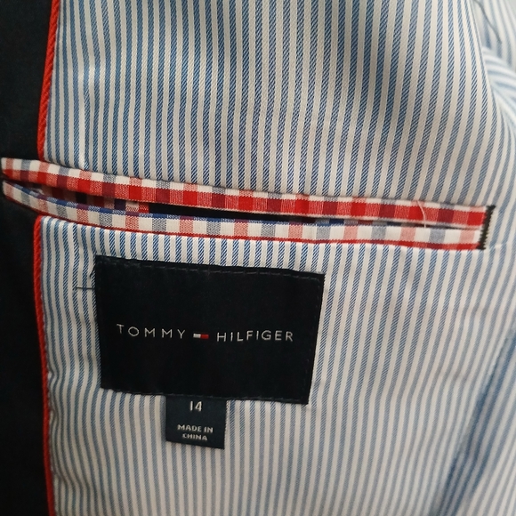 Womans Tommy Hilfiiger Navy Blue Blazer - Picture 6 of 7